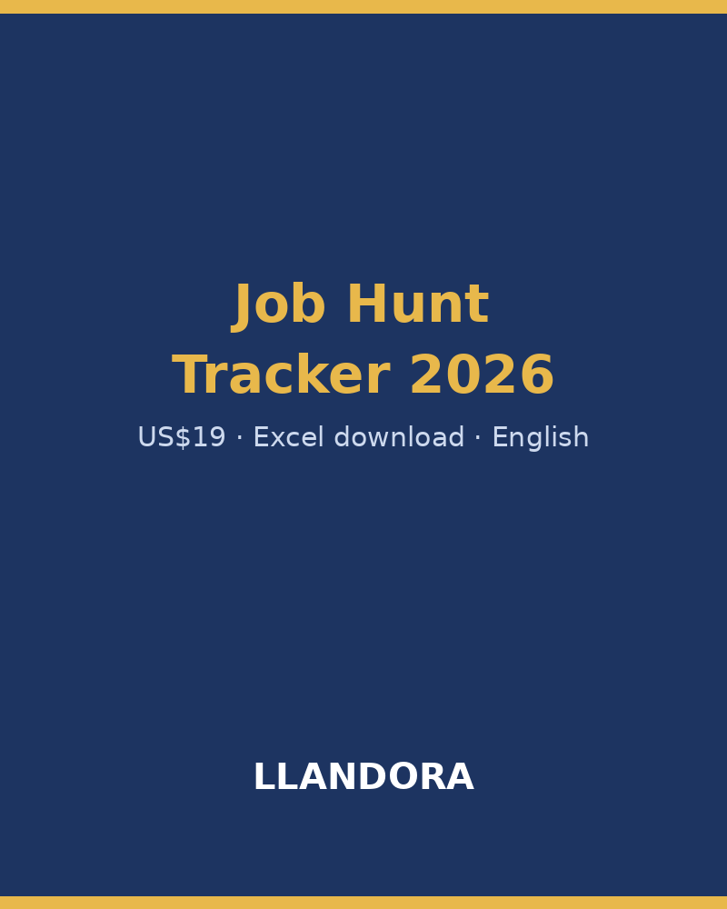 Job Hunt Tracker 2026